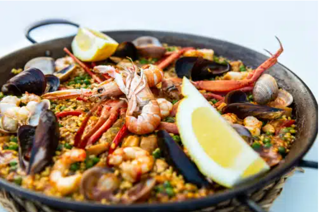 Image of Buck's Saffron Rice Skillet