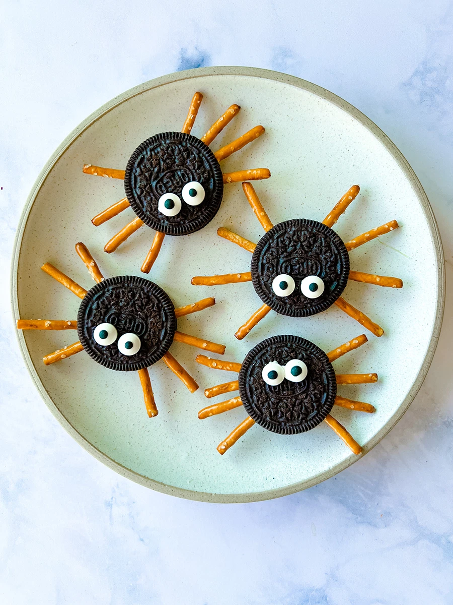 How to Make Halloween Spider Cookies