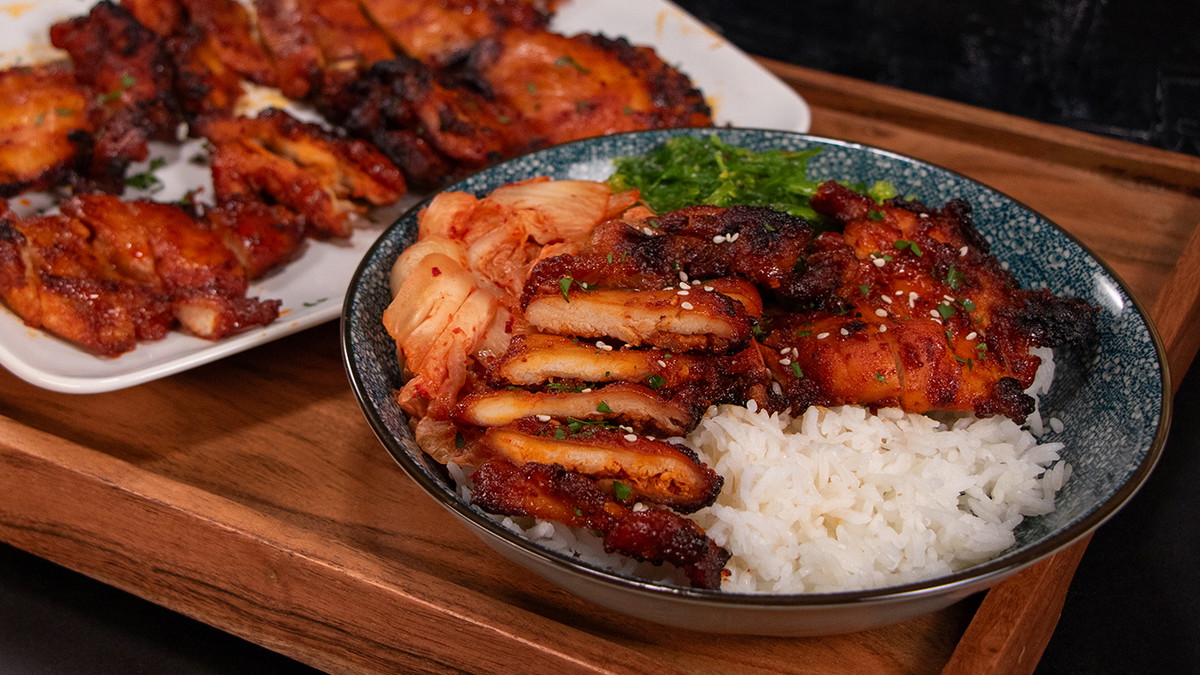 Sweet and Spicy Gochujang Chicken