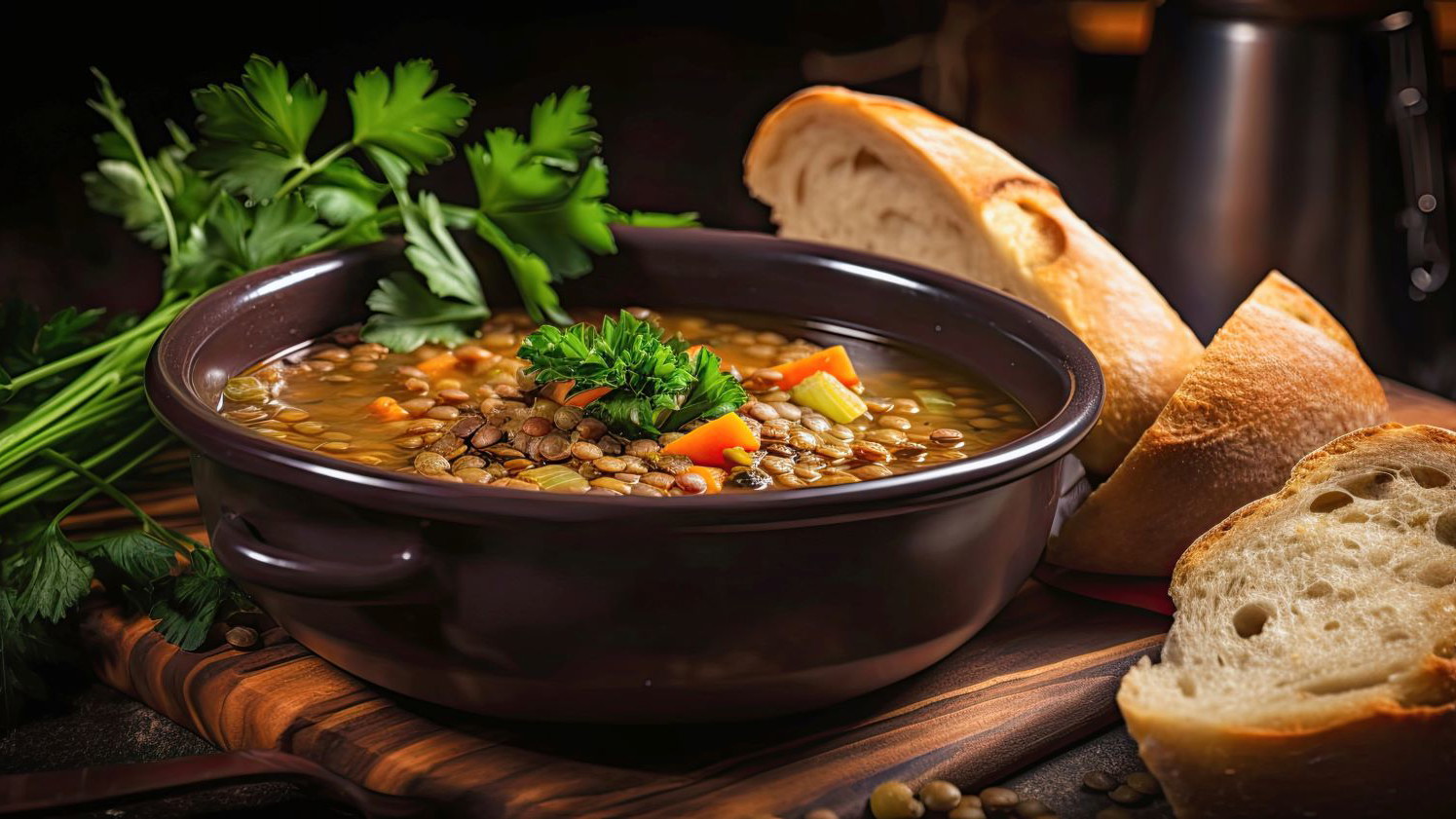 Image of Lentil Soup Recipe Gluten Free