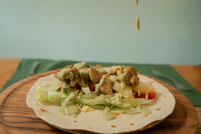 Image of Low FODMAP Chicken Wraps