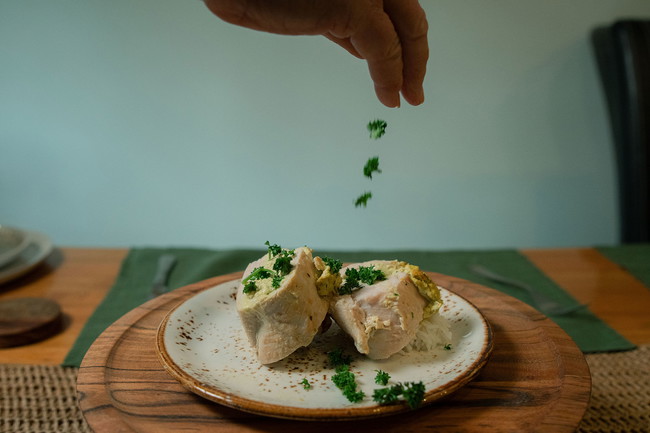 Image of Low FODMAP Spinach Stuffed Chicken