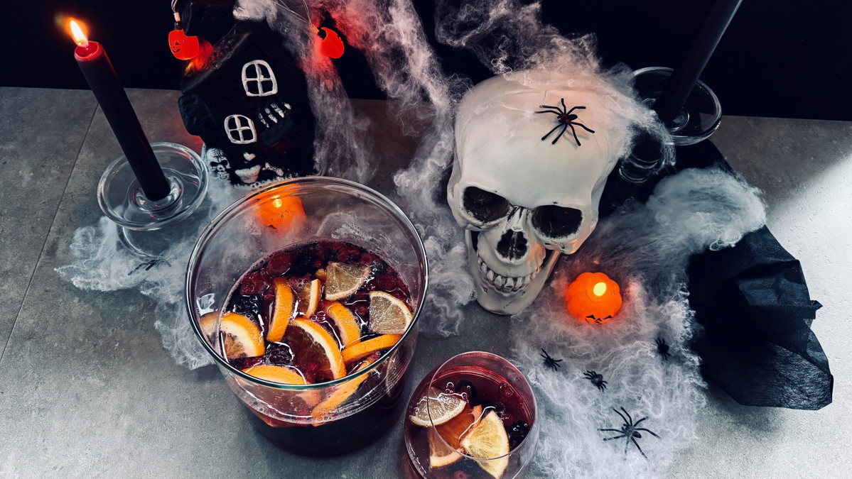 Alkoholfreie Halloween Bowle