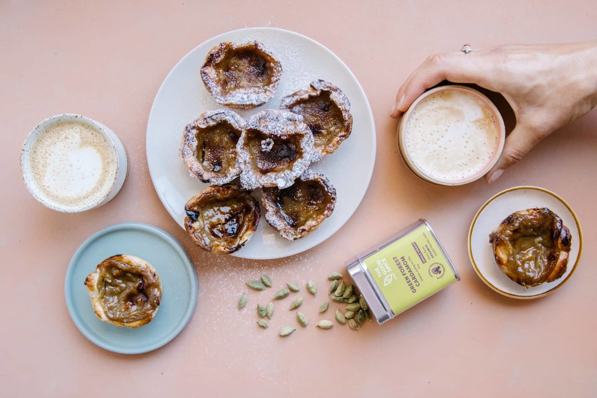 Pastéis de Nata met vanille en kardemom