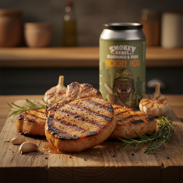 Image of Remove from the grill and let the pork chops rest...