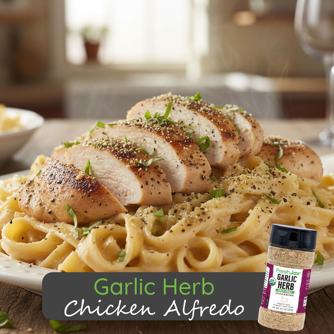 Image of Garlic Herb Chicken Alfredo