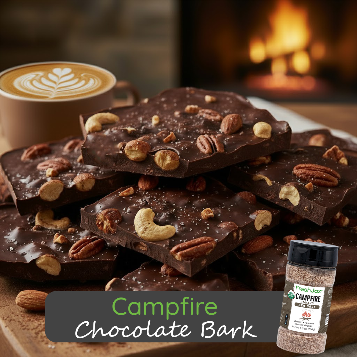 Campfire Chocolate Bark