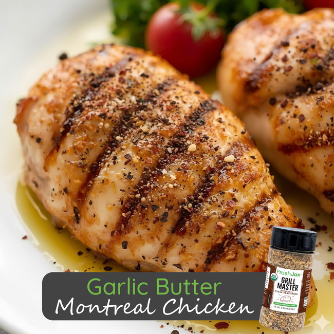 Image of Garlic Butter Montreal Chicken