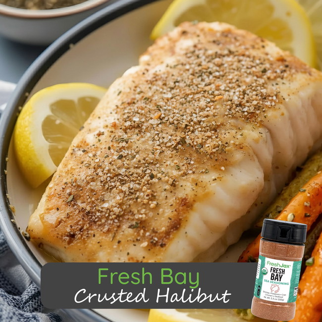Image of Fresh Bay Crusted Halibut