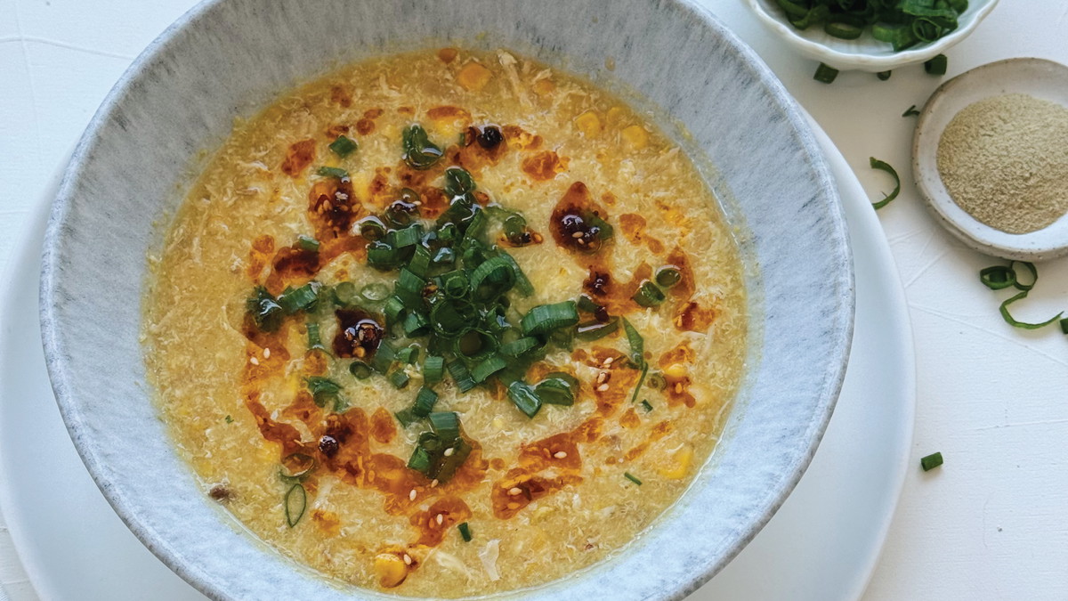 Chinese Chicken & Corn Soup