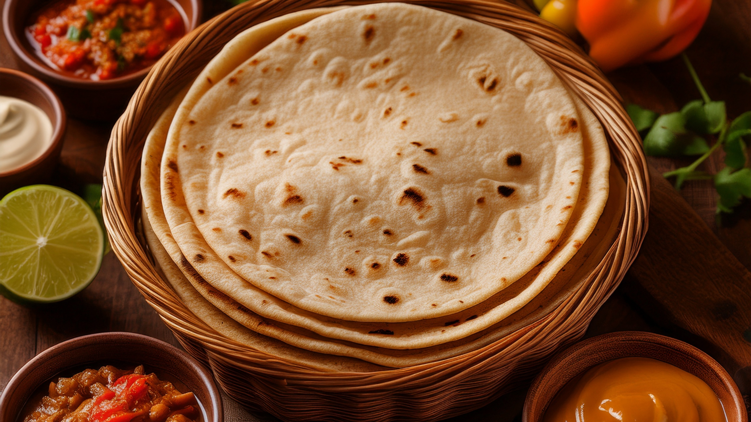 Image of Weizentortillas  – Tortillas wie im Norden Mexikos