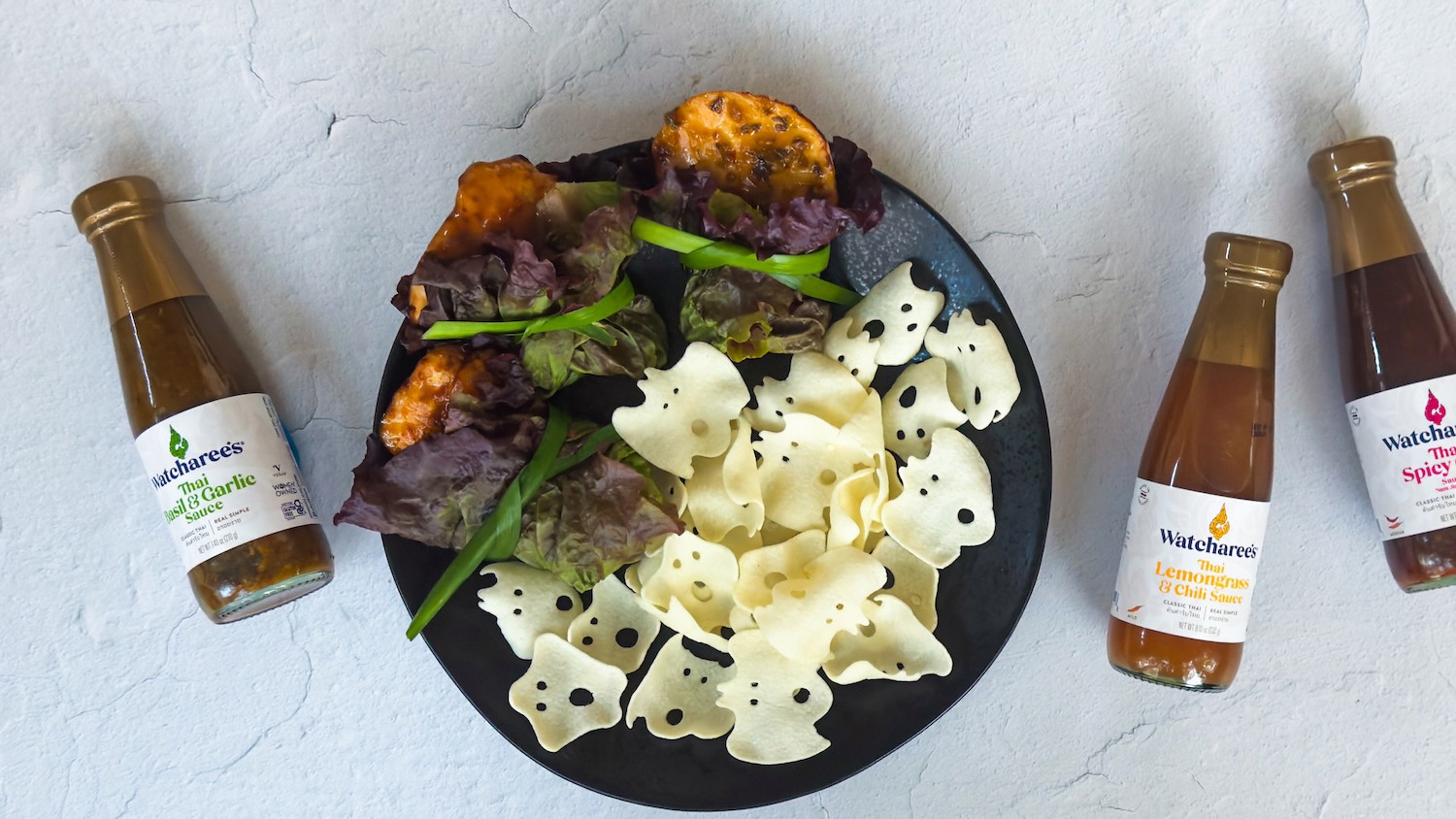 Image of Quick & Easy Thai Chili Chicken Lettuce Wraps