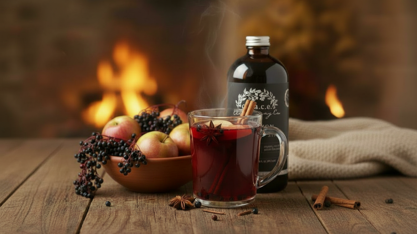 Image of Elderberry Apple Cider