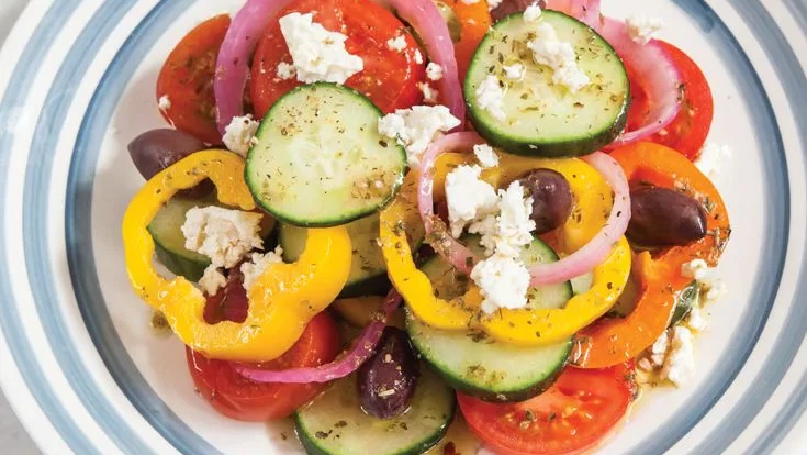 Image de la vinaigrette grecque