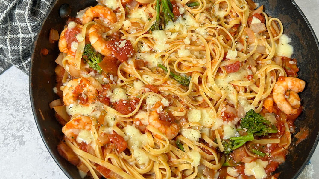 Image of Protein Prawn and Broccoli Pasta