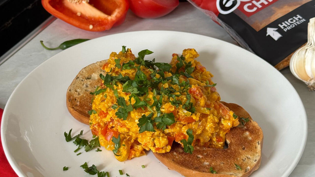 Image of Chilli Cheese Scrambled Eggs
