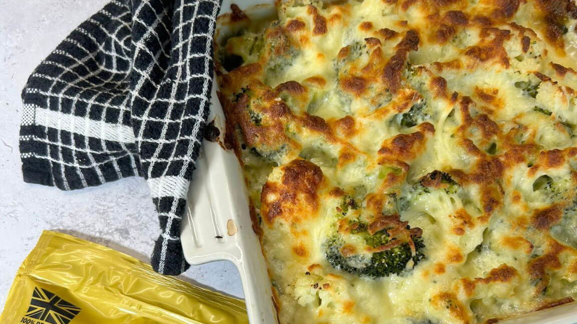 Image of Cheesy Green Vegetable Gratin