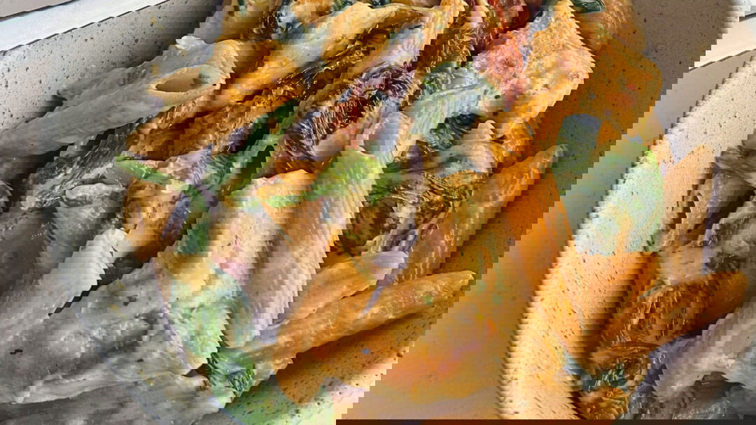 Image of Creamy Tuscan Protein Pasta