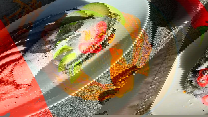 Image of Chilli Cheese Protein Pancakes