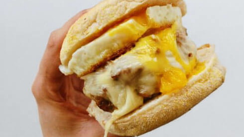 Image of Fakeaway mcdonalds sausage egg mcmuffin