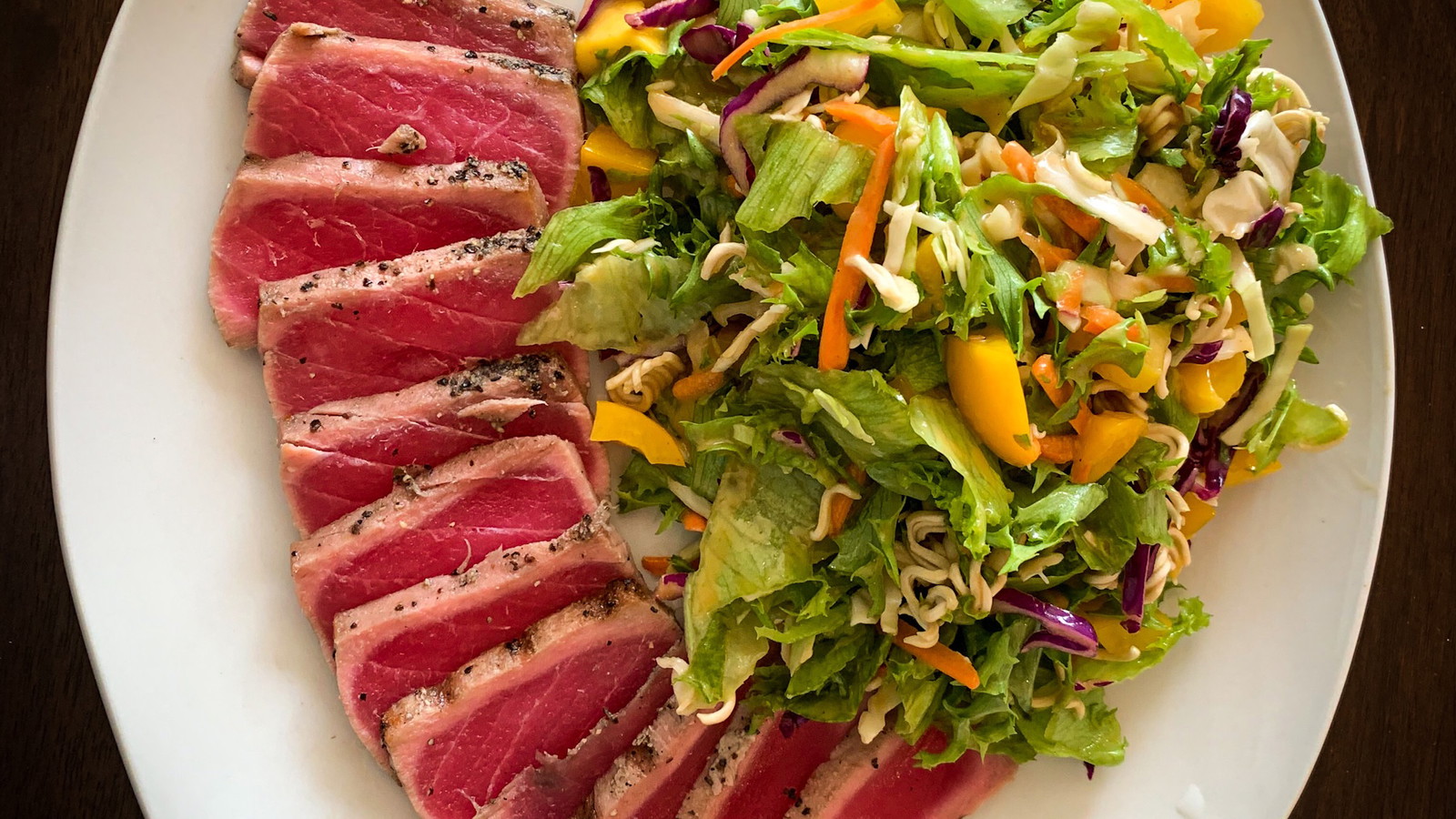 Image of Salade Asiatique Mangue Et Sésame