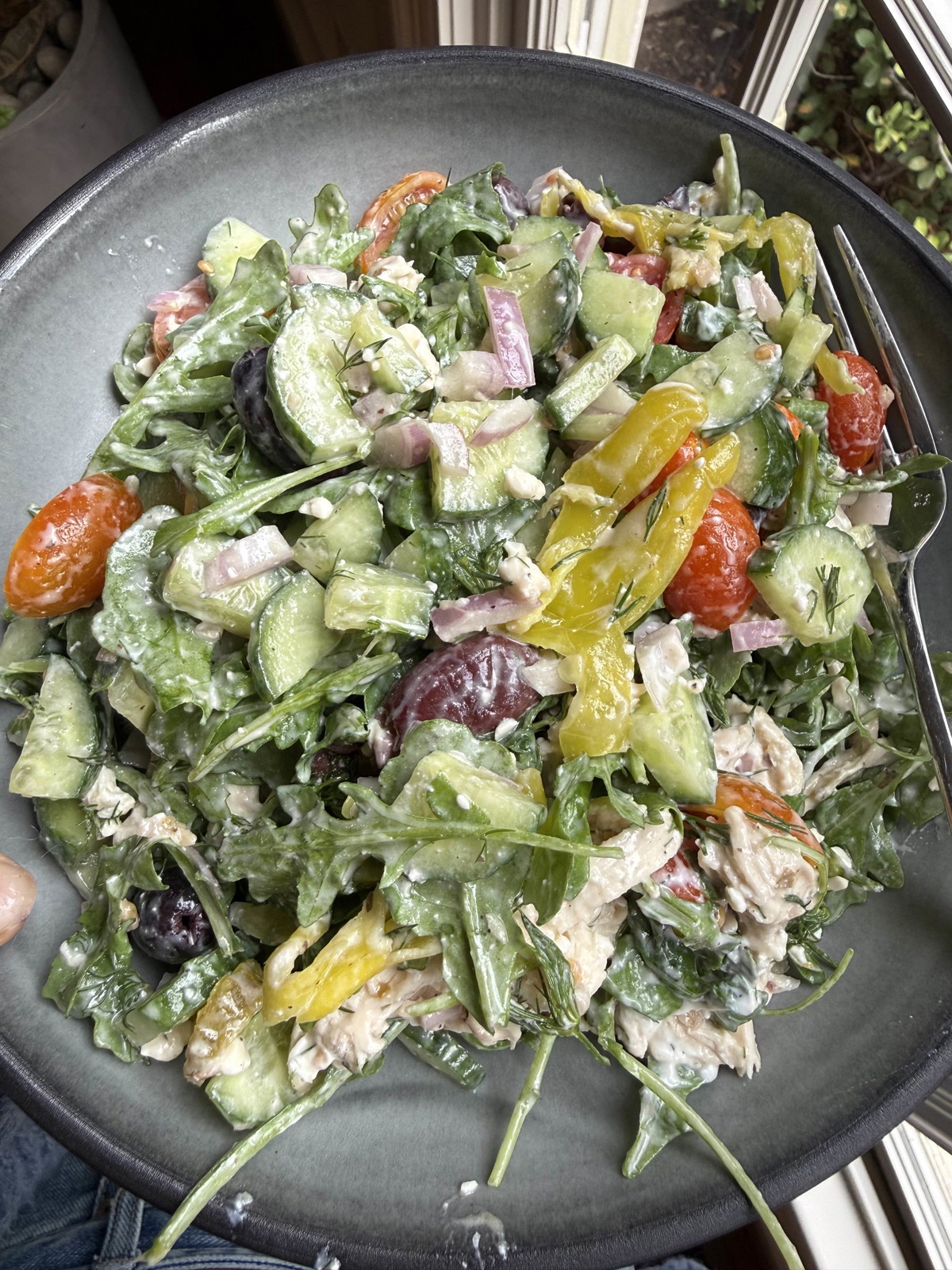 Creamy Greek Power Bowl