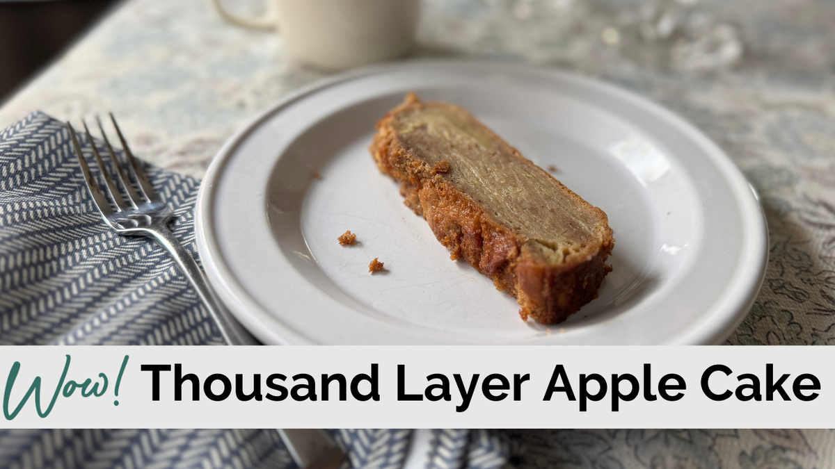 1000 Layer Apple Cake