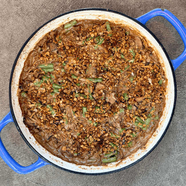 Image of Green Bean Wild Mushroom Casserole