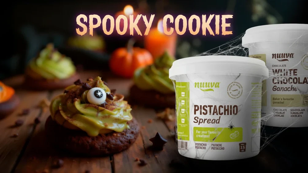 Spooky Pistachio Cookies