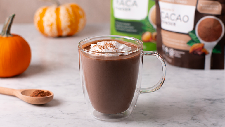 Image of Pumpkin Spice Hot Chocolate Recipe