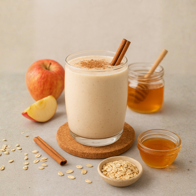 Image of Winterlicher Honig-Smoothie – natürlich süß & wohltuend cremig