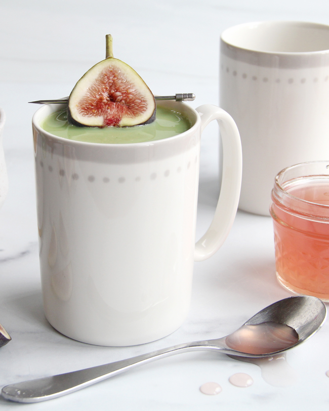 Image of 🍯 Honey Fig Matcha Latte