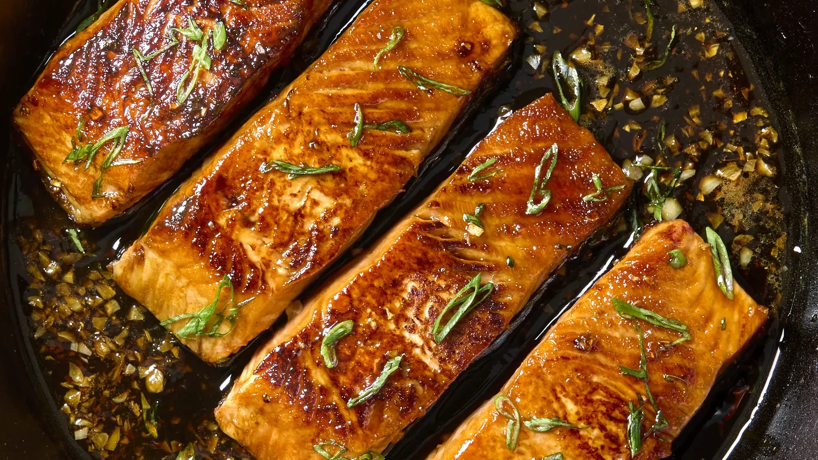 Image of Glazed Honey Garlic Salmon