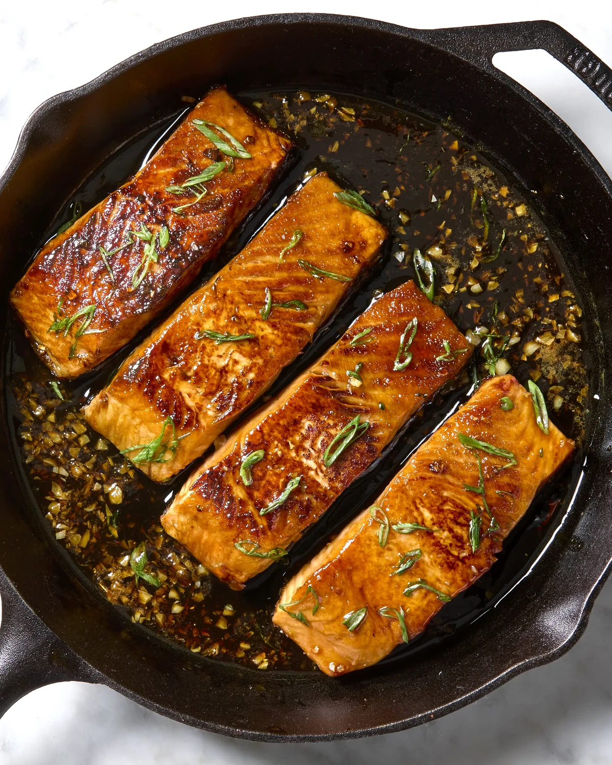 Glazed Honey Garlic Salmon