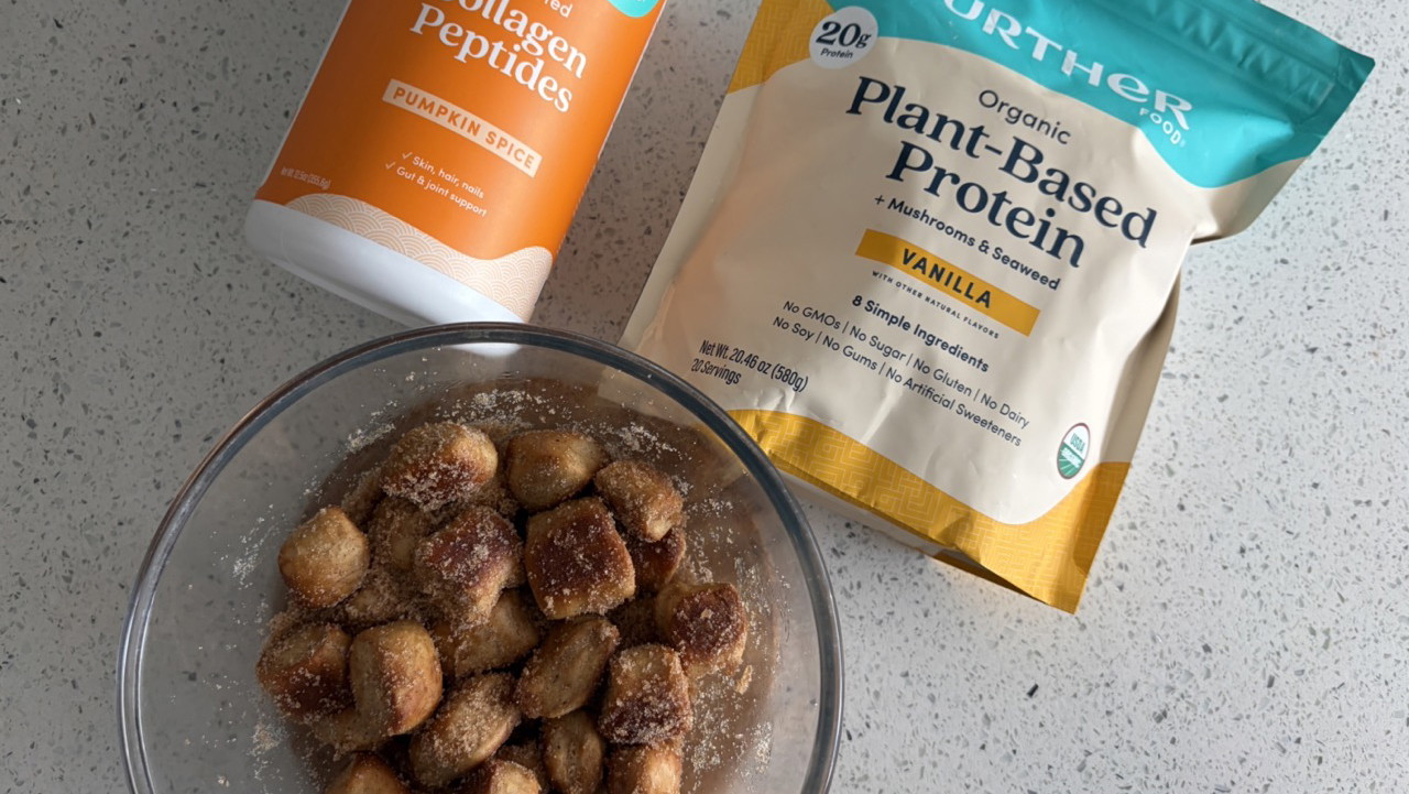Image of High-Protein Pumpkin Cinnamon Pretzel Bites