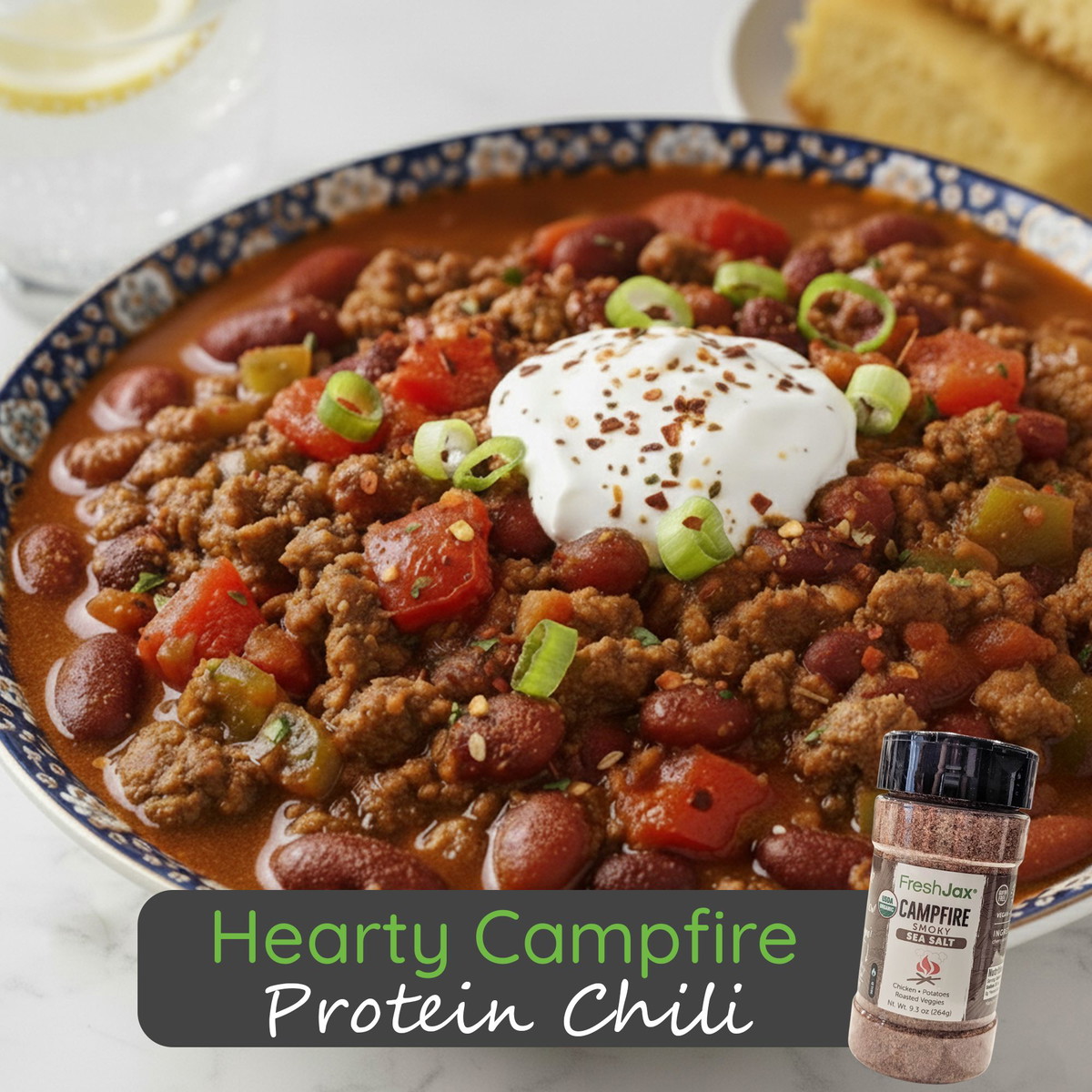Hearty Campfire Protein Chili