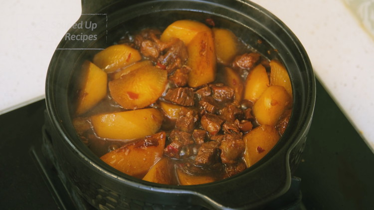 Image of And that's it. The beef should now be chopstick-tender, the gelatinous bits are soft and silky, and the daikon is full of flavors. You can enjoy this dish with plain white rice, but I love to boil some noodles and...