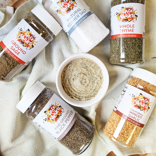 Image of Sage & Thyme Herb Butter: The Secret to a Perfect Turkey