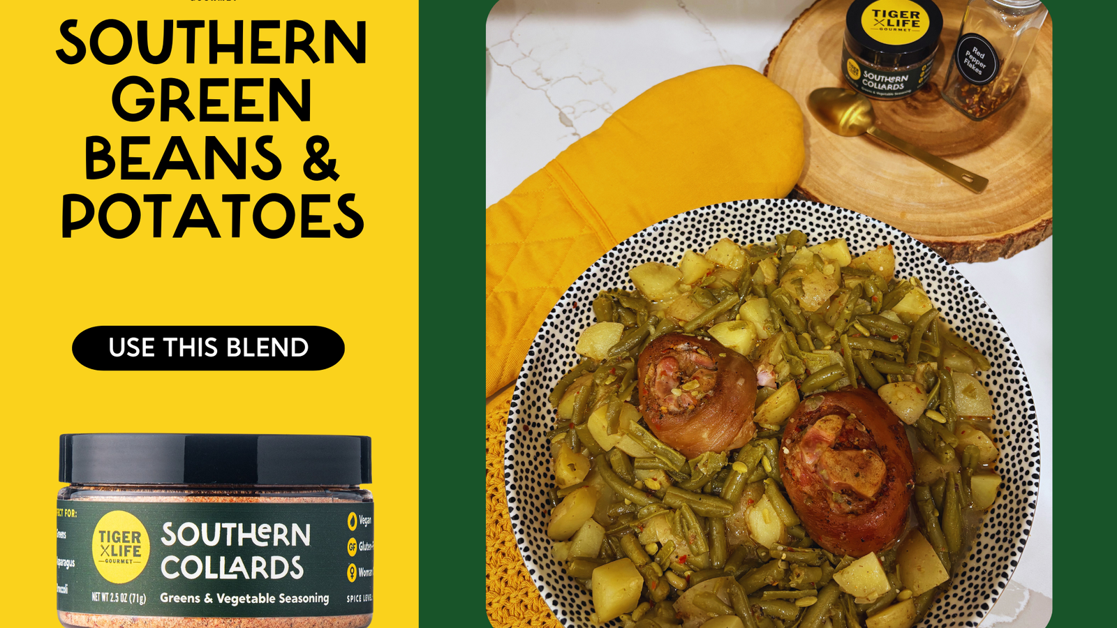 Image of Easy Southern Green Beans & Potatoes