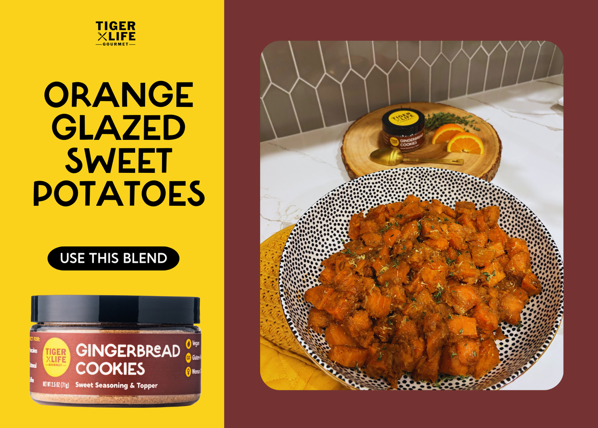 Orange Glazed Sweet Potatoes