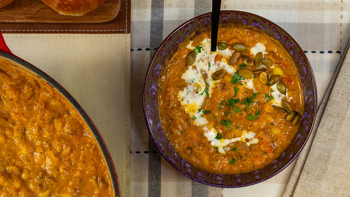 The Perfect Fall Butternut Squash Soup