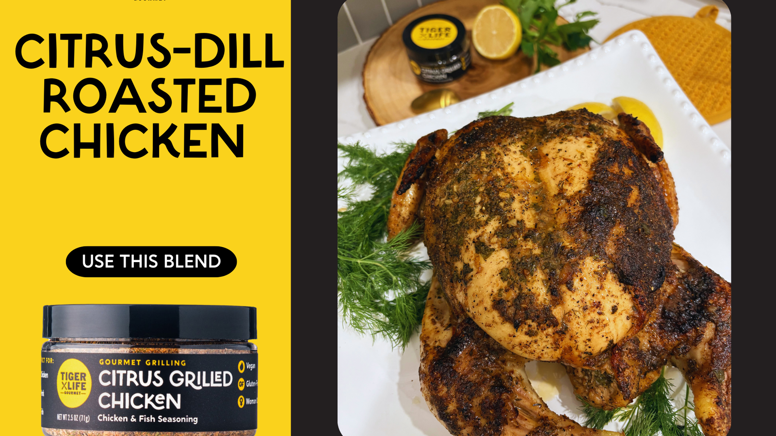 Image of Citrus Dill Roasted Chicken