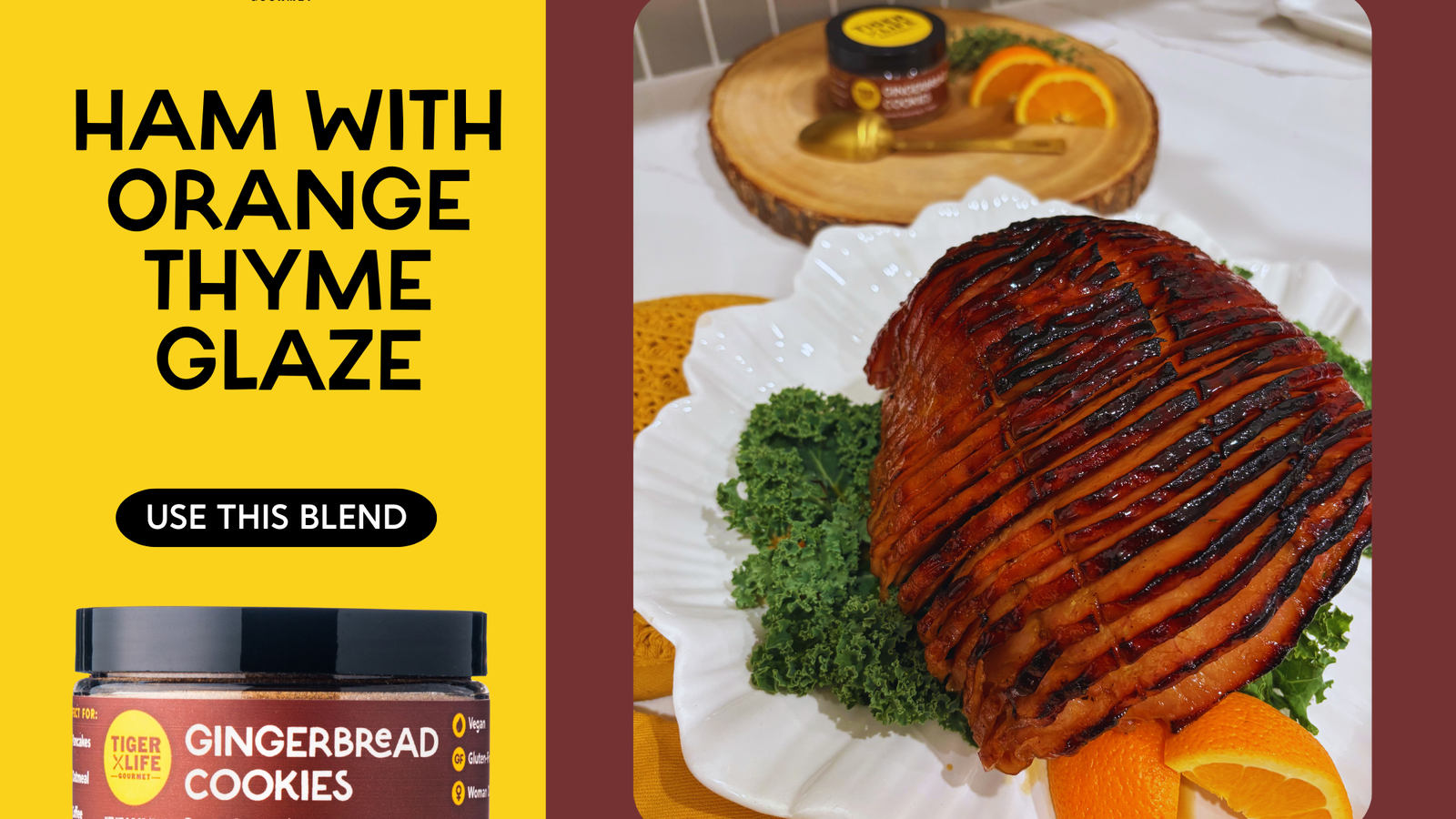 Image of Ham with Orange Thyme Glaze
