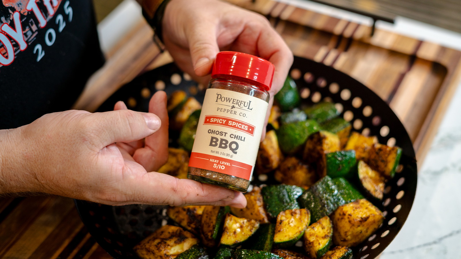 Image of Simple and Spicy Grilled Zucchini 