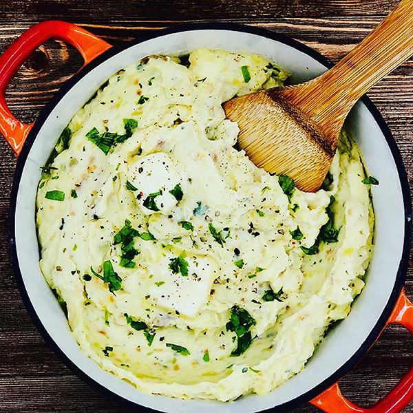 Roasted Garlic Mashed Potatoes