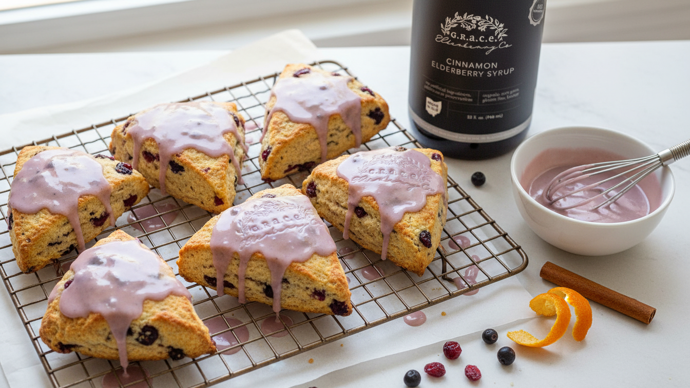 Image of Elderberry & Cranberry Scones/Muffins