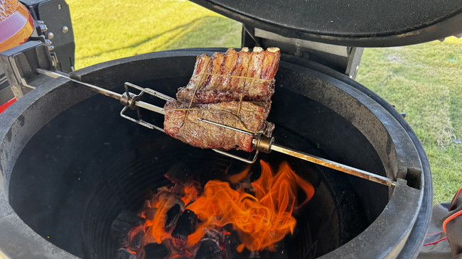 Image of 🐖 Rotisserie Iberico Pork Rib Rack