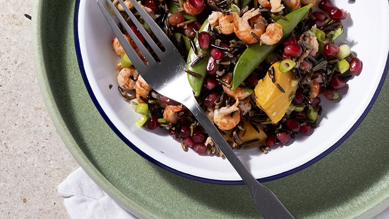 Image of Wild Rice & Crayfish Salad