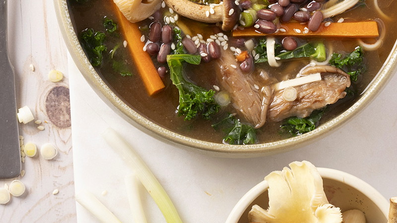 Image of Aduki Bean Miso Soup