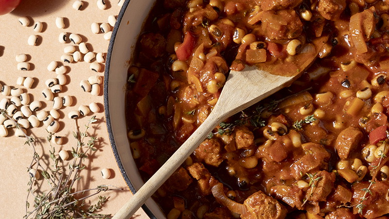 Image of Protein-Packed Black-Eyed Bean Stew